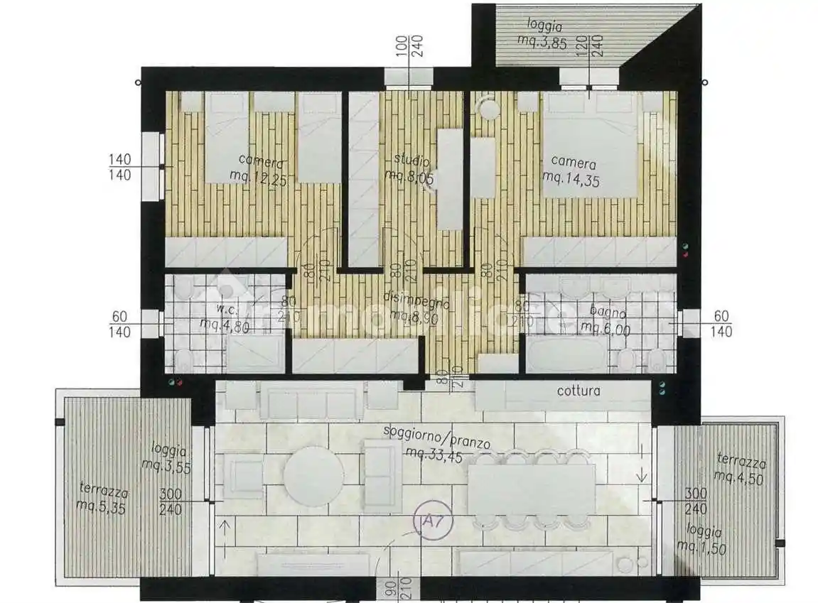 Appartamento in vendita a Marcon