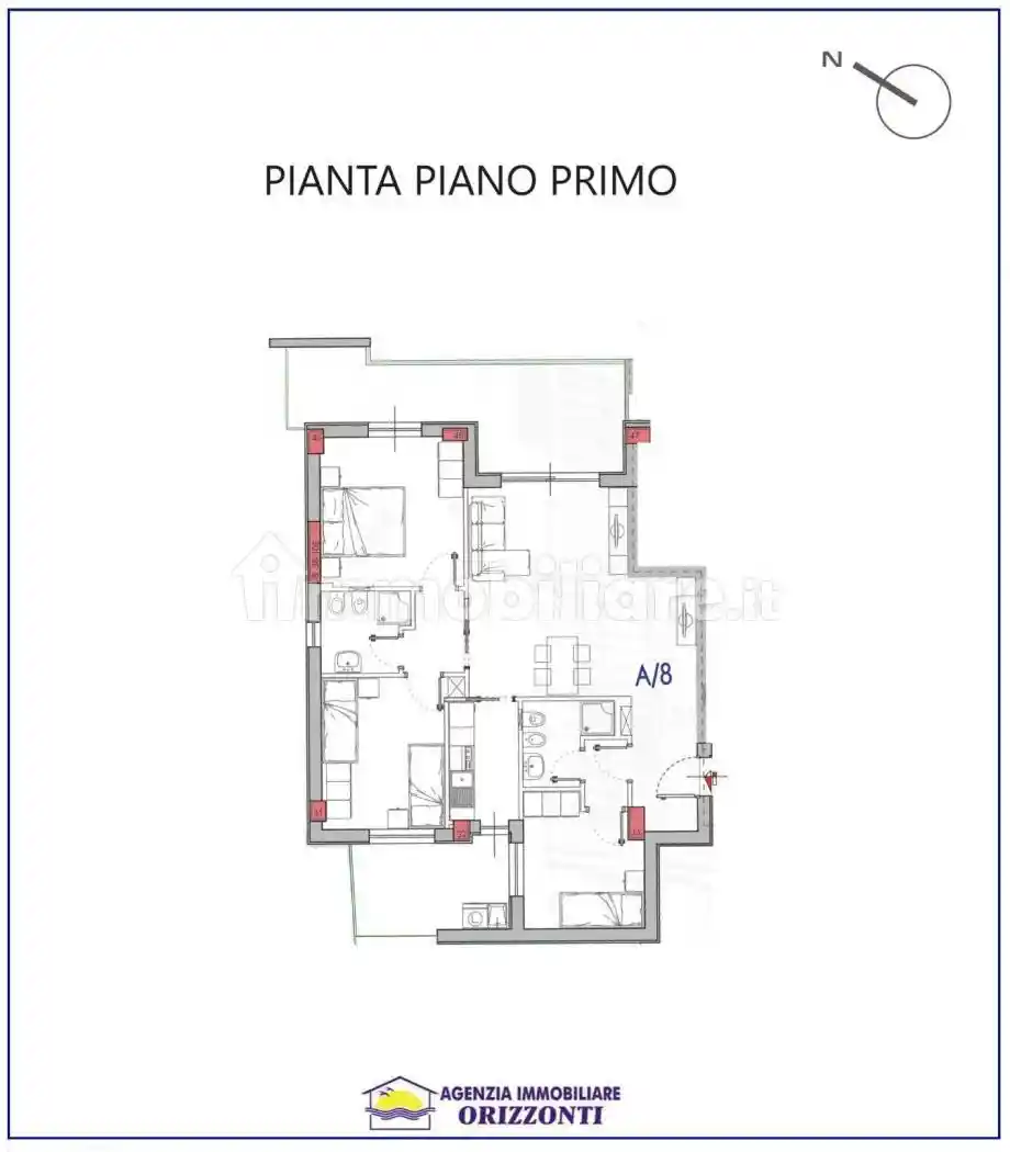 Quadrilocale via Leonardo da Vinci, Tortoreto Lido, Tortoreto - foto 5