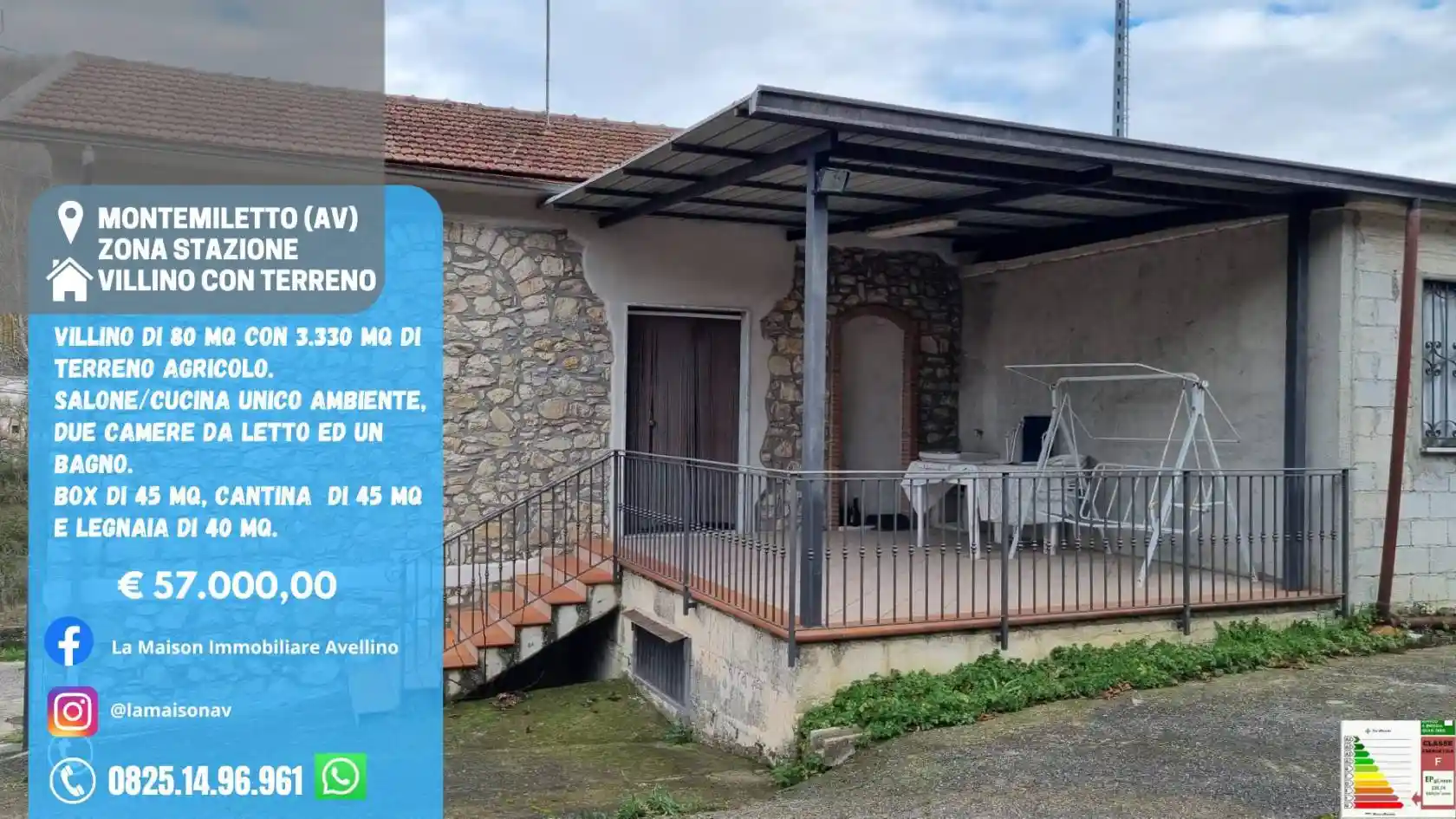 Villa in vendita a Montemiletto