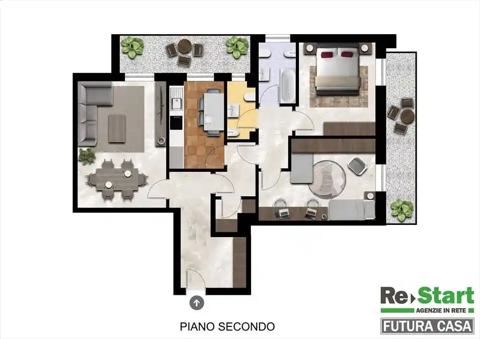 Quadrilocale via Eugenio Bruno, Chieti Città, Chieti - foto 2