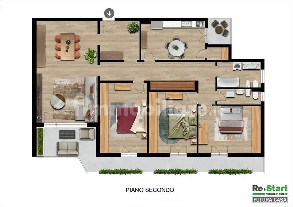 Appartamento via Federico Salomone, 3, Chieti Città, Chieti - foto 2