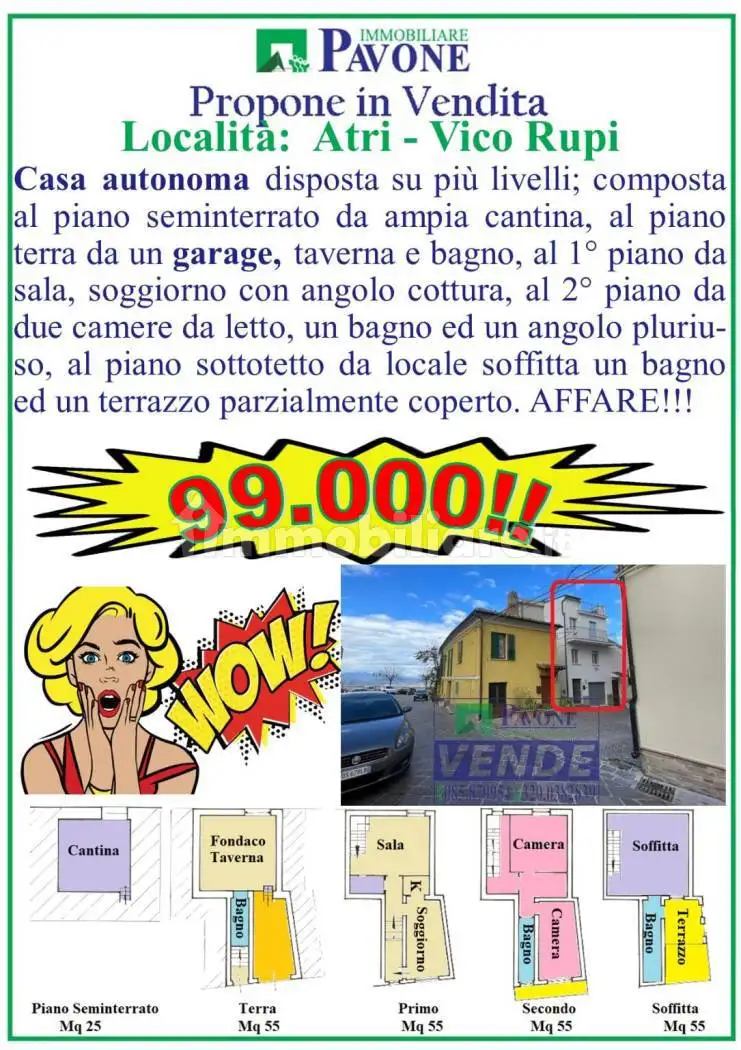 Casa indipendente in vendita a Atri