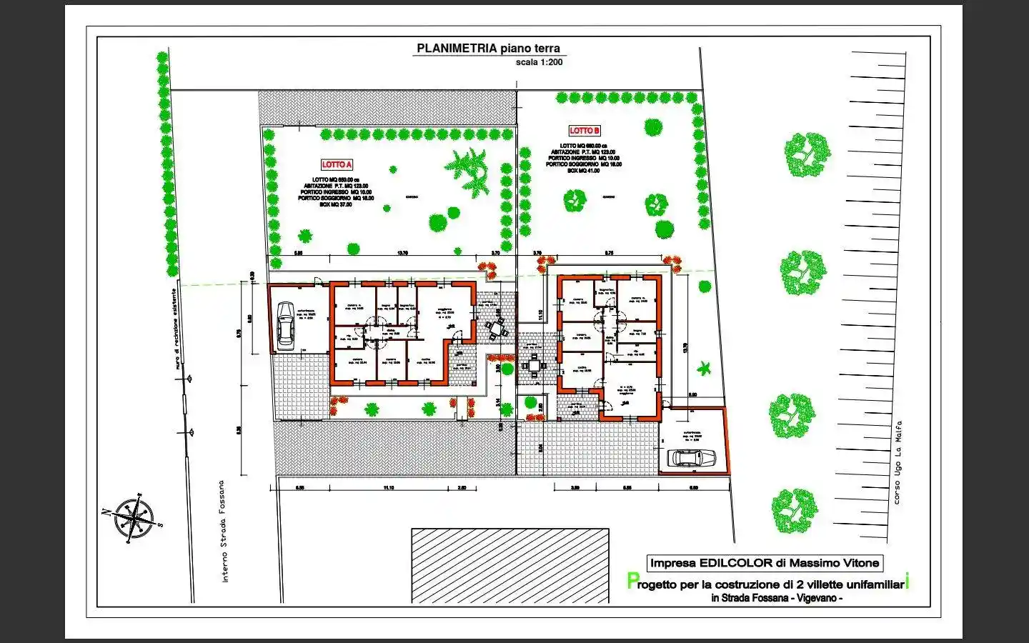 Villa unifamiliare, nuova, 100 m², Fossana, Tigros, Vigevano - foto 3