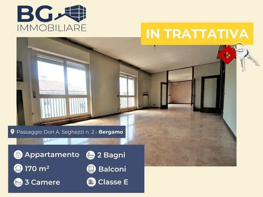 Appartamento in vendita a Bergamo
