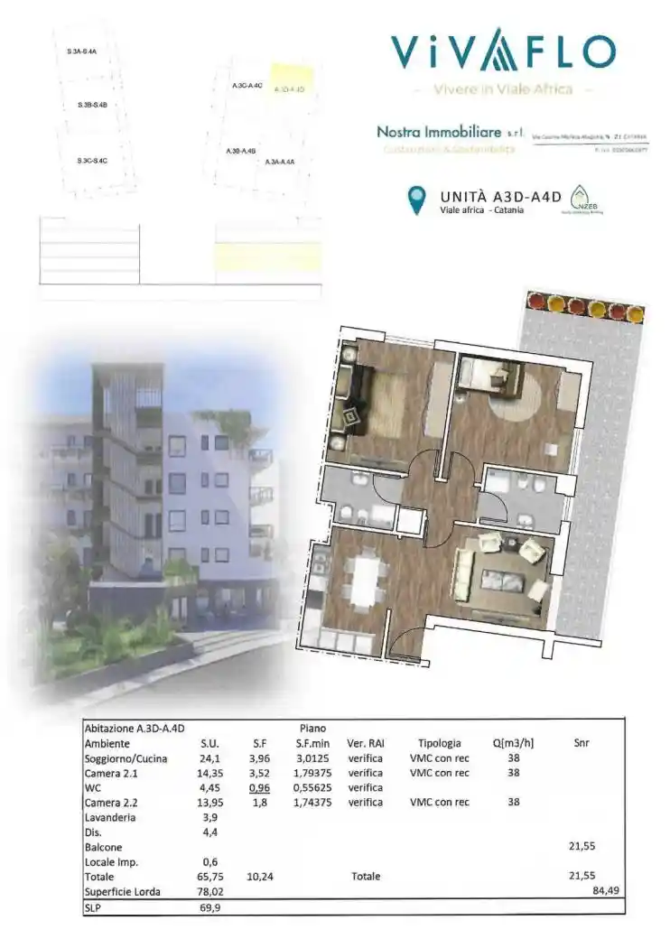 Appartamento in vendita a Catania