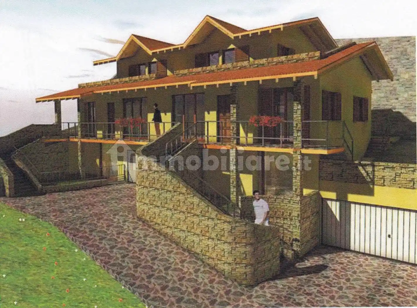 Villetta a schiera in vendita a Palazzago