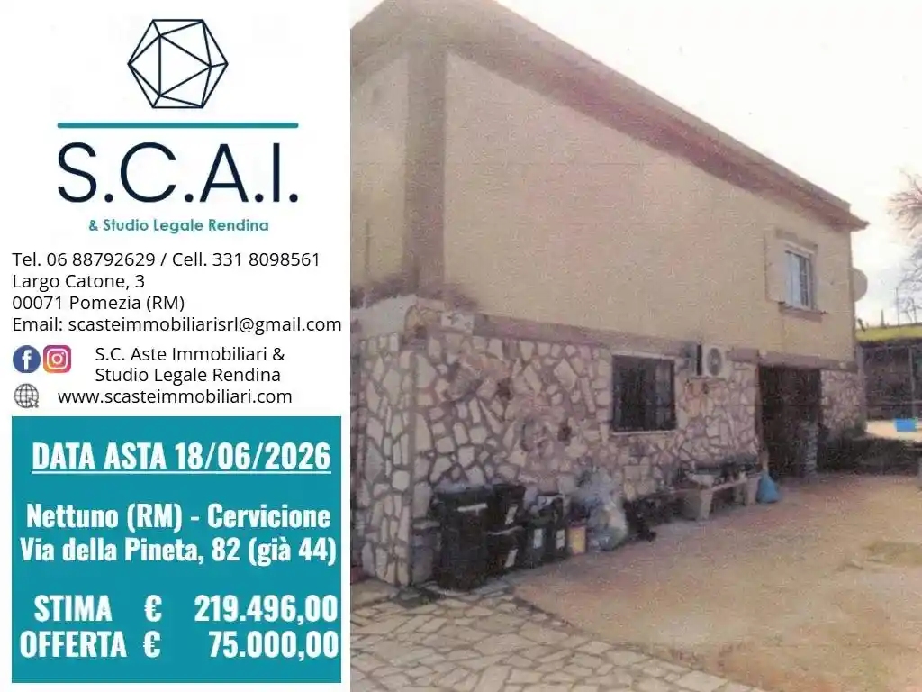 Villa in vendita a Nettuno