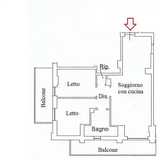 Trilocale ottimo stato, primo piano, Stadio - Lungomare Colombo, Pescara - foto 3