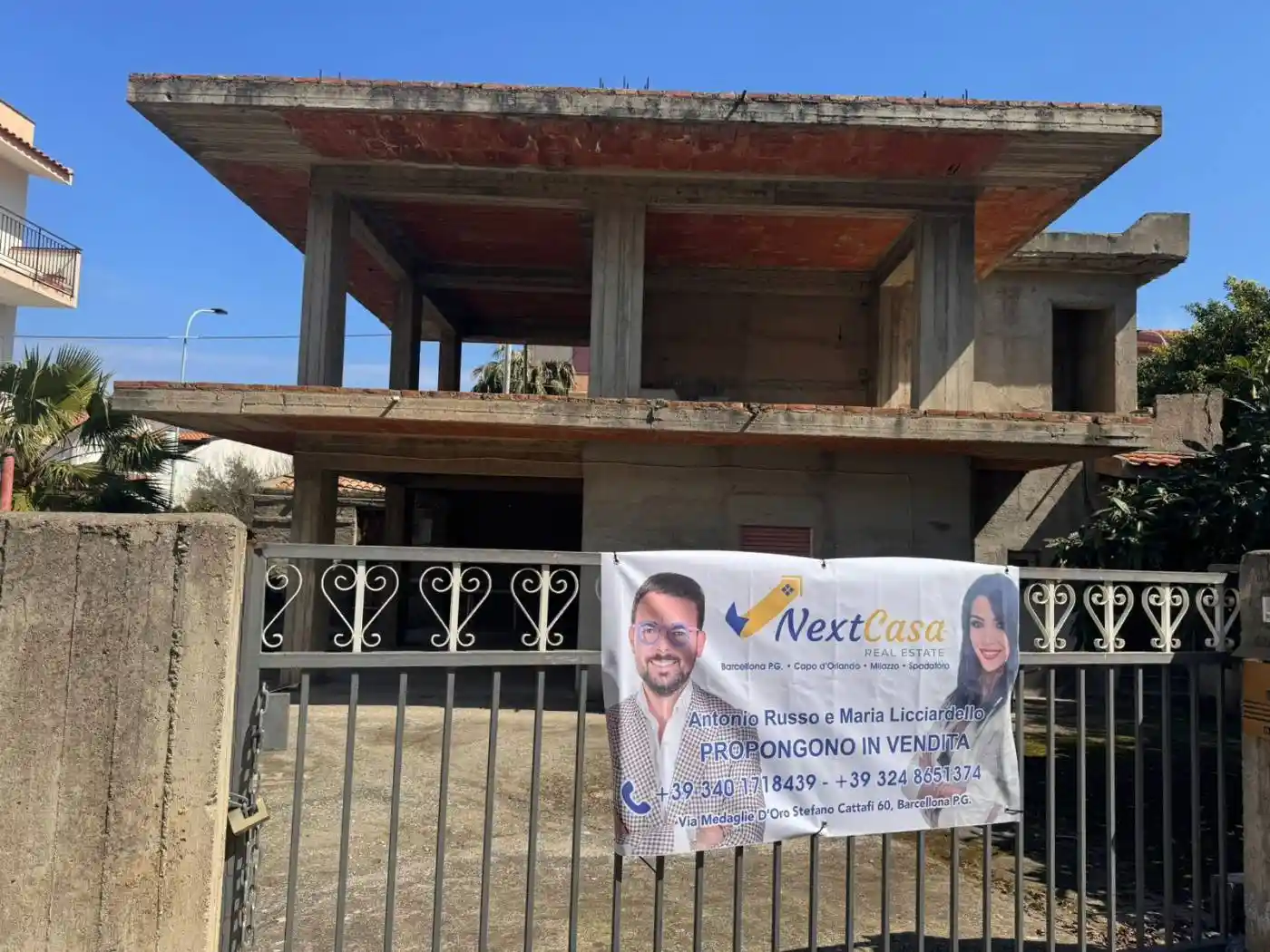 Villa in vendita a Terme Vigliatore