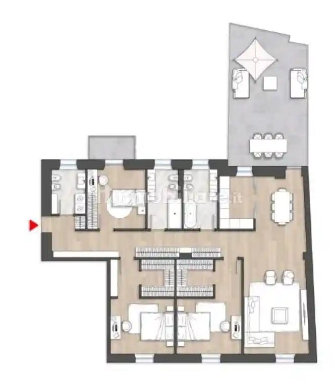 Appartamento in affitto a Milano