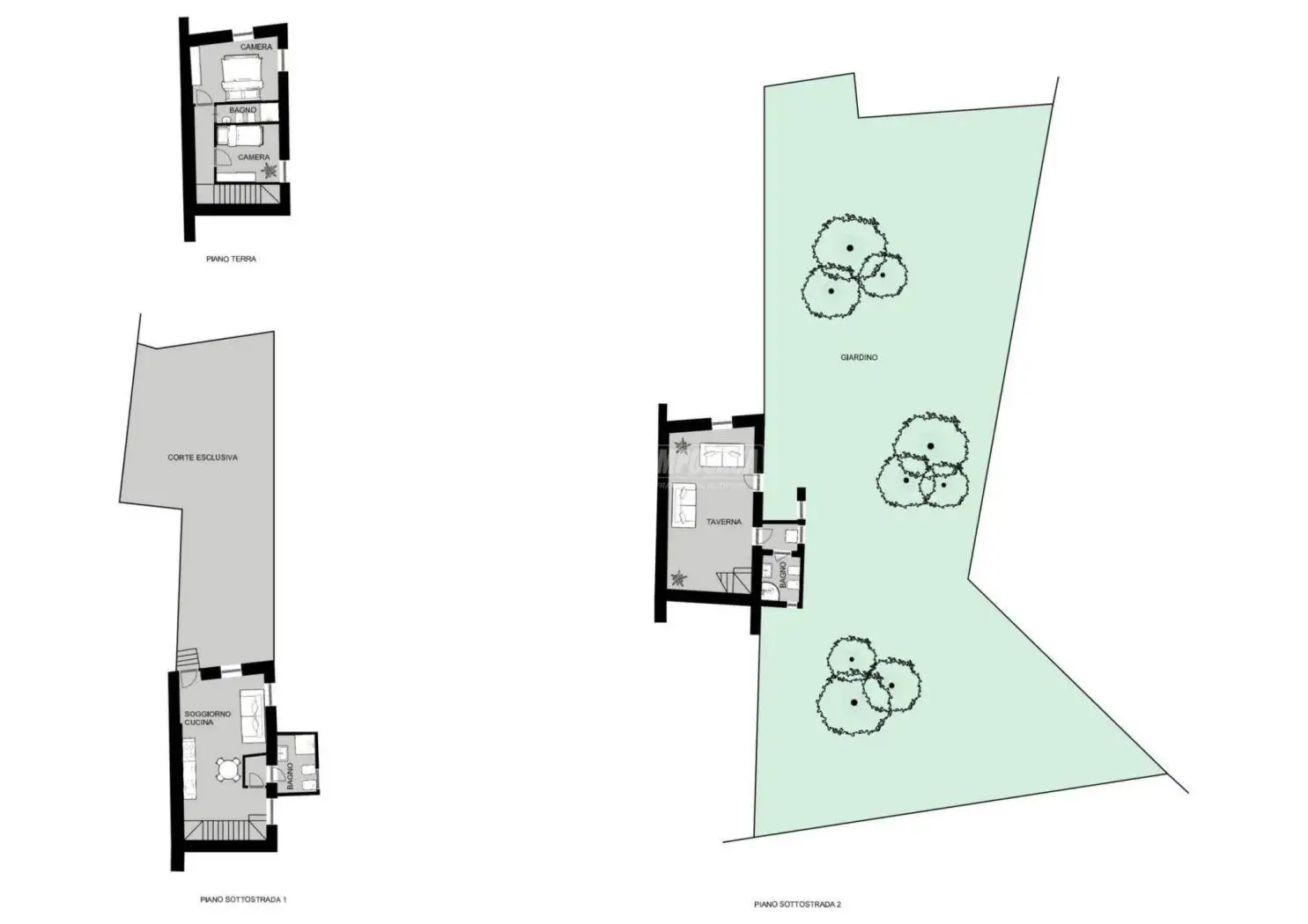 Terratetto unifamiliare 195 m², da ristrutturare, Centro, Caldarola - foto 2