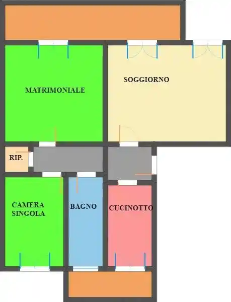 Trilocale moruzzi, Policlinico, Pavia - foto 3