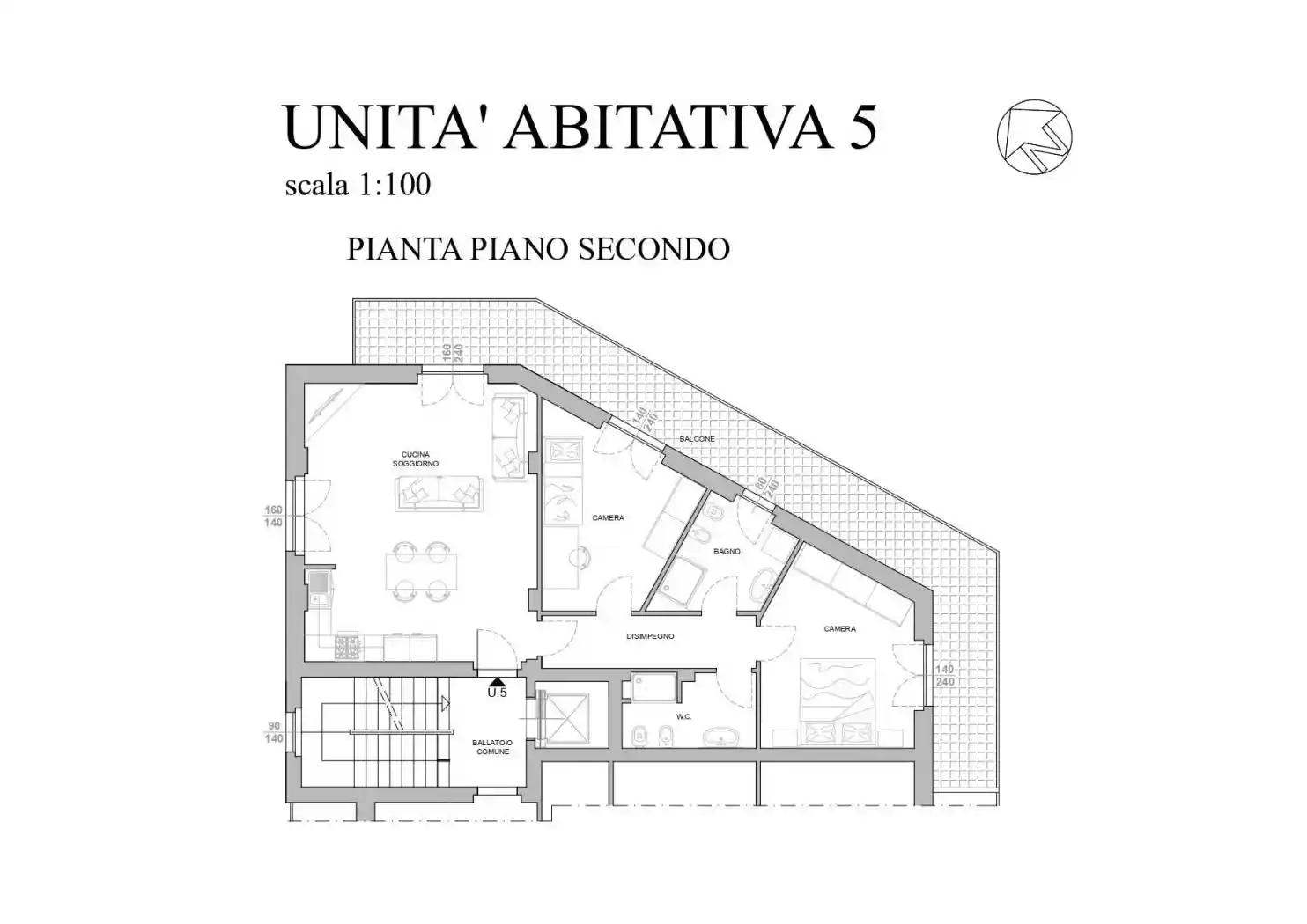 Attico - Mansarda in vendita a Civitanova Marche