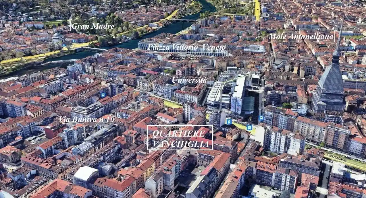 Attico - Mansarda in affitto a Torino