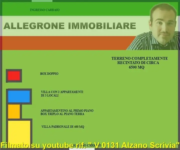 Casa indipendente in vendita a Alzano Scrivia