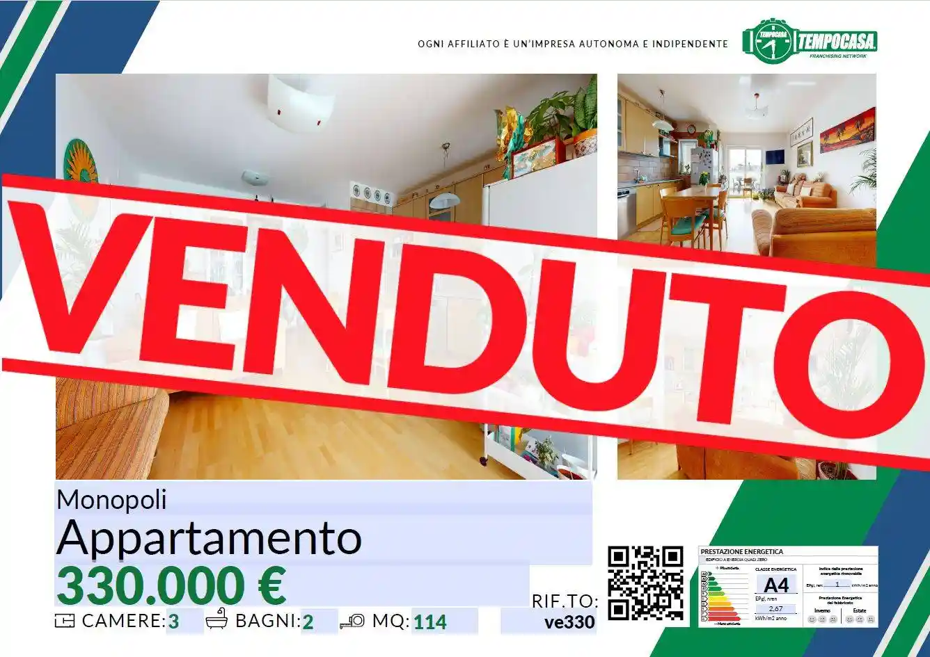 Appartamento in vendita a Monopoli