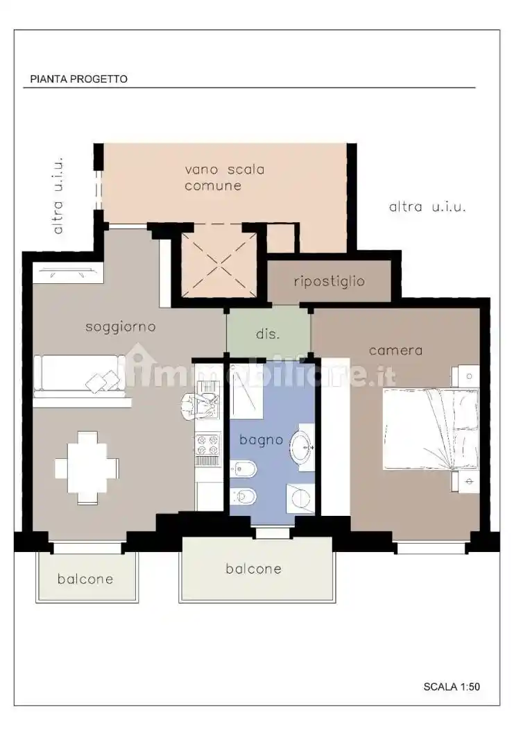 Appartamento in vendita a Busca