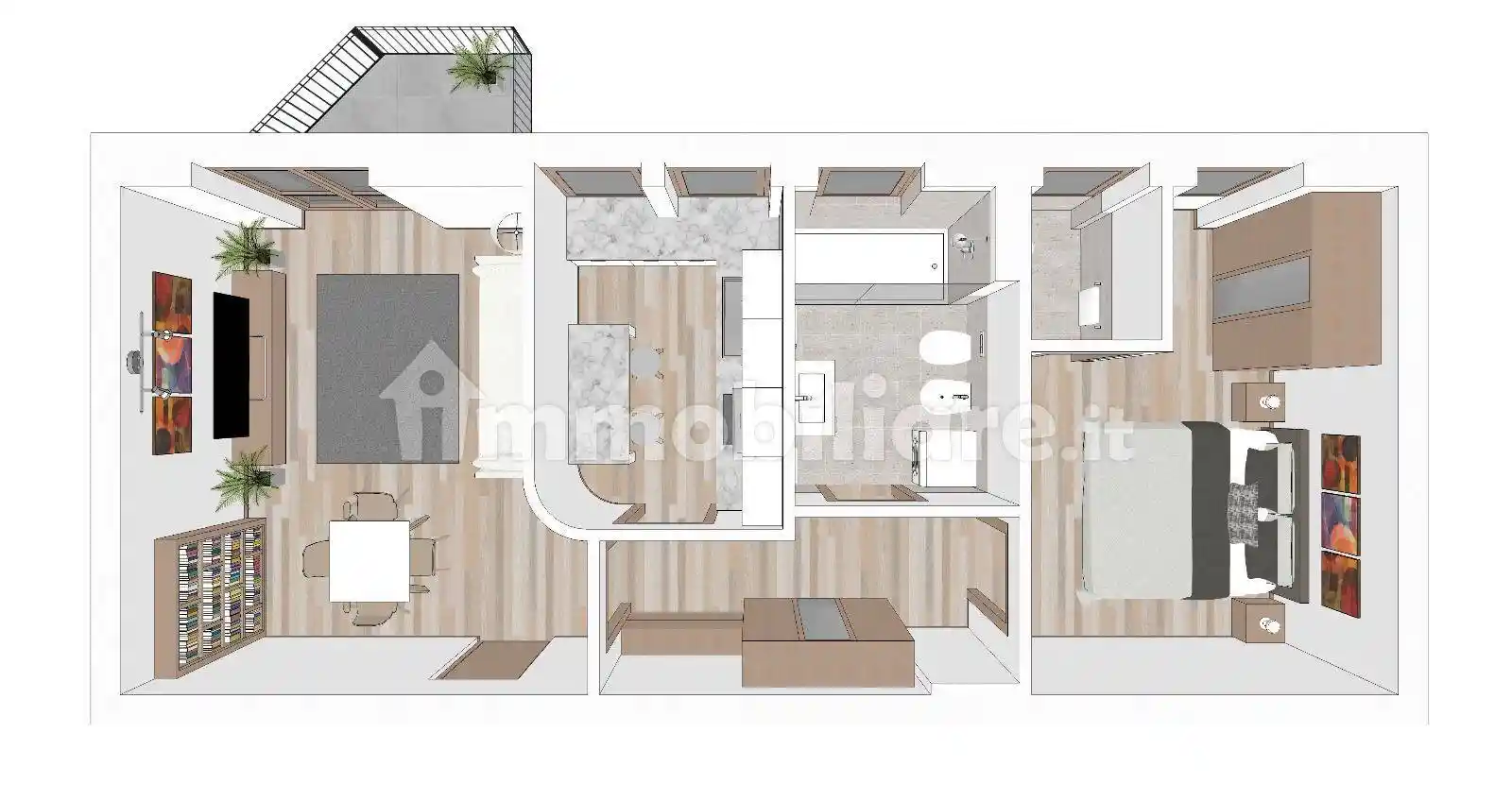 Appartamento in vendita a Bovisio-Masciago