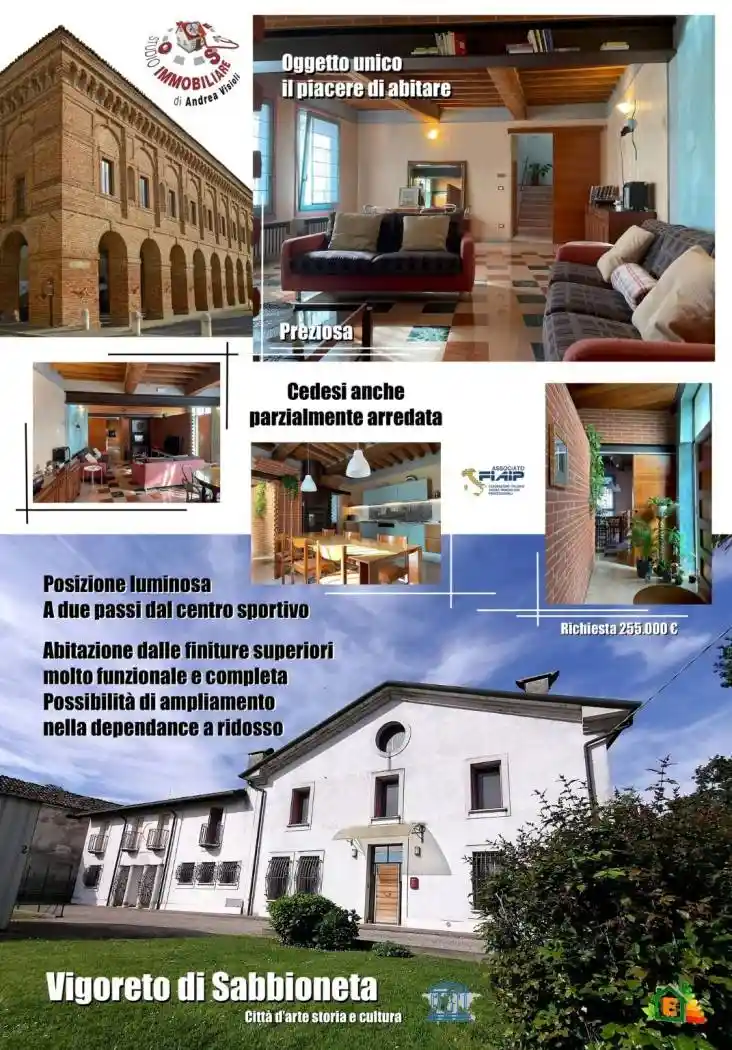 Villa in vendita a Sabbioneta