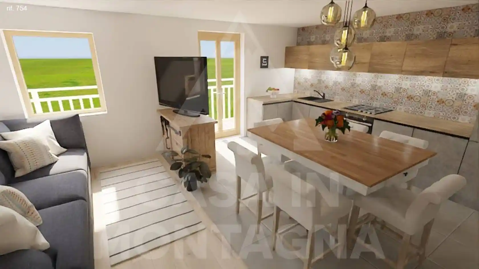 Appartamento in vendita a Castello-Molina di Fiemme