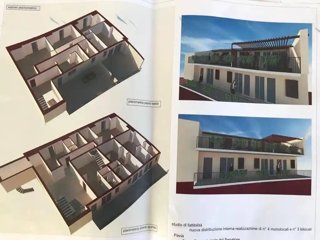 Attico - Mansarda in vendita a Pavia