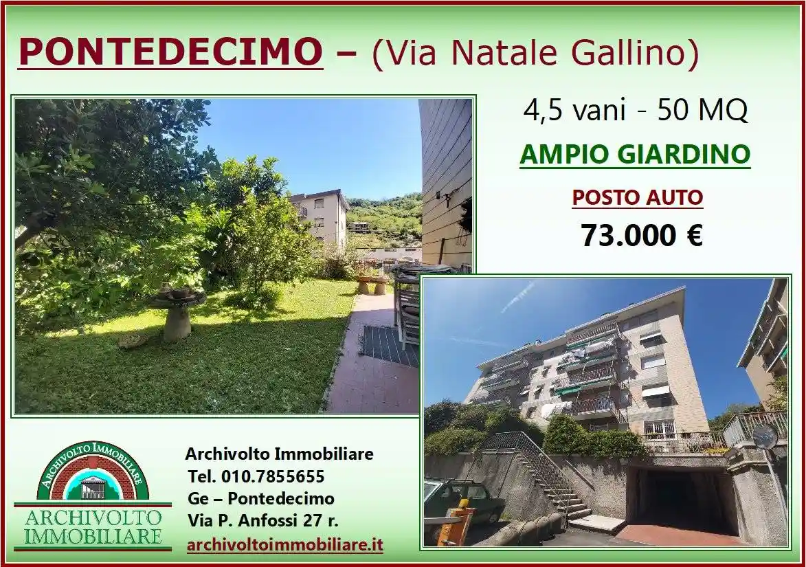 Appartamento in vendita a Genova