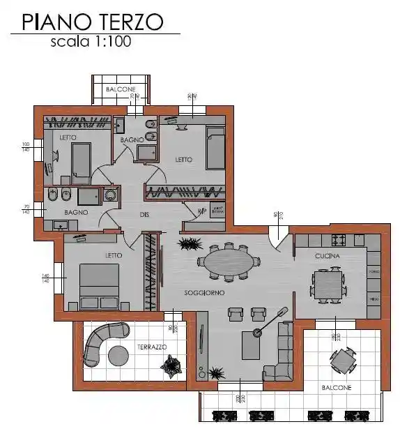Appartamento in vendita a Piacenza