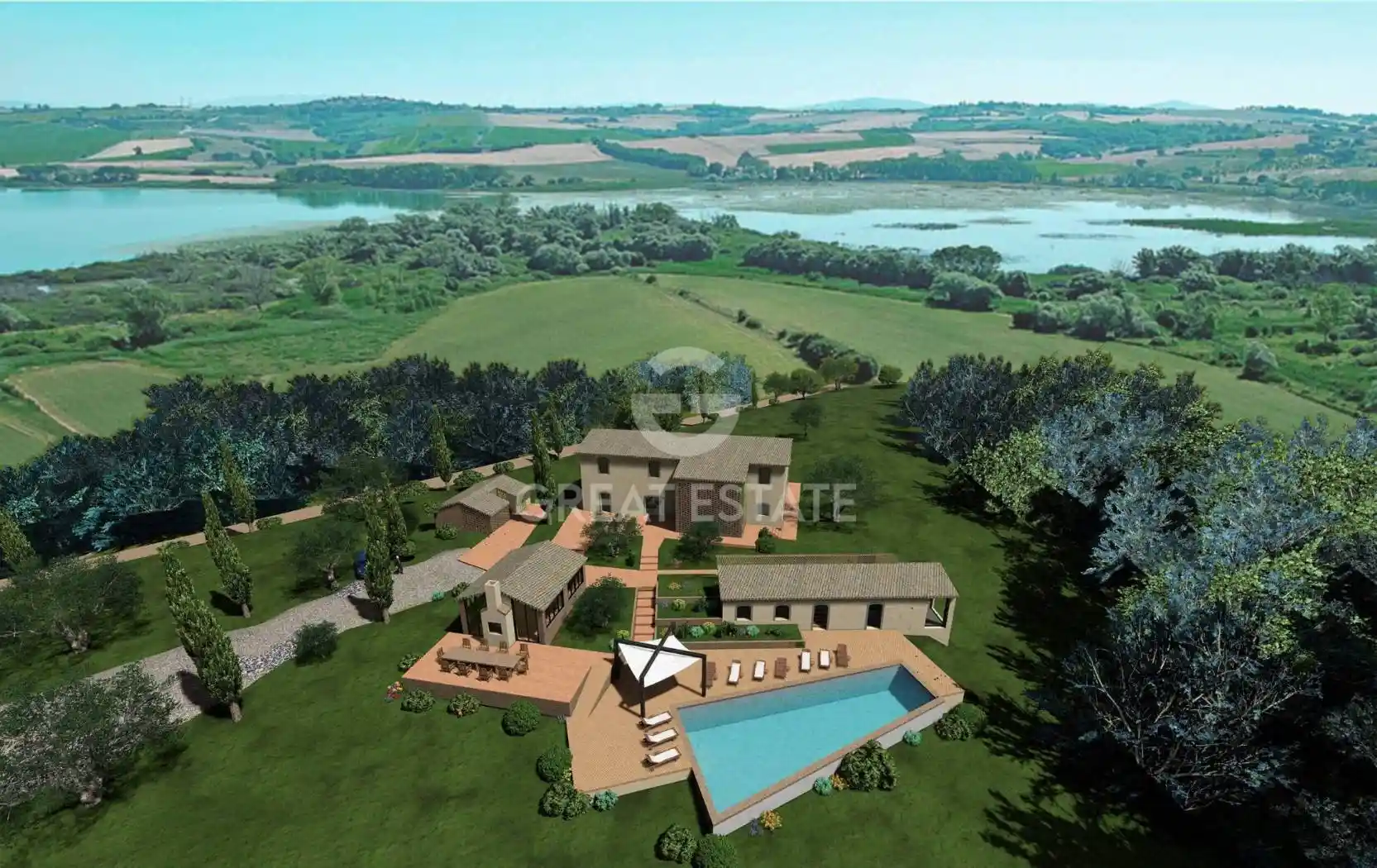 Rustico - Casale in vendita a Castiglione del Lago