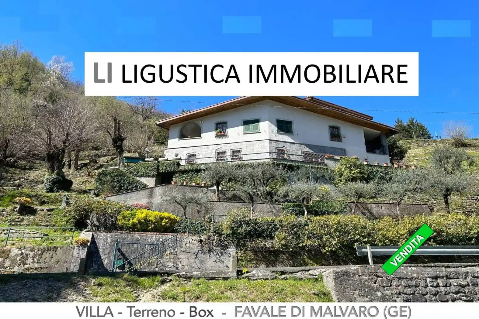 Villa in vendita a Favale di Malvaro