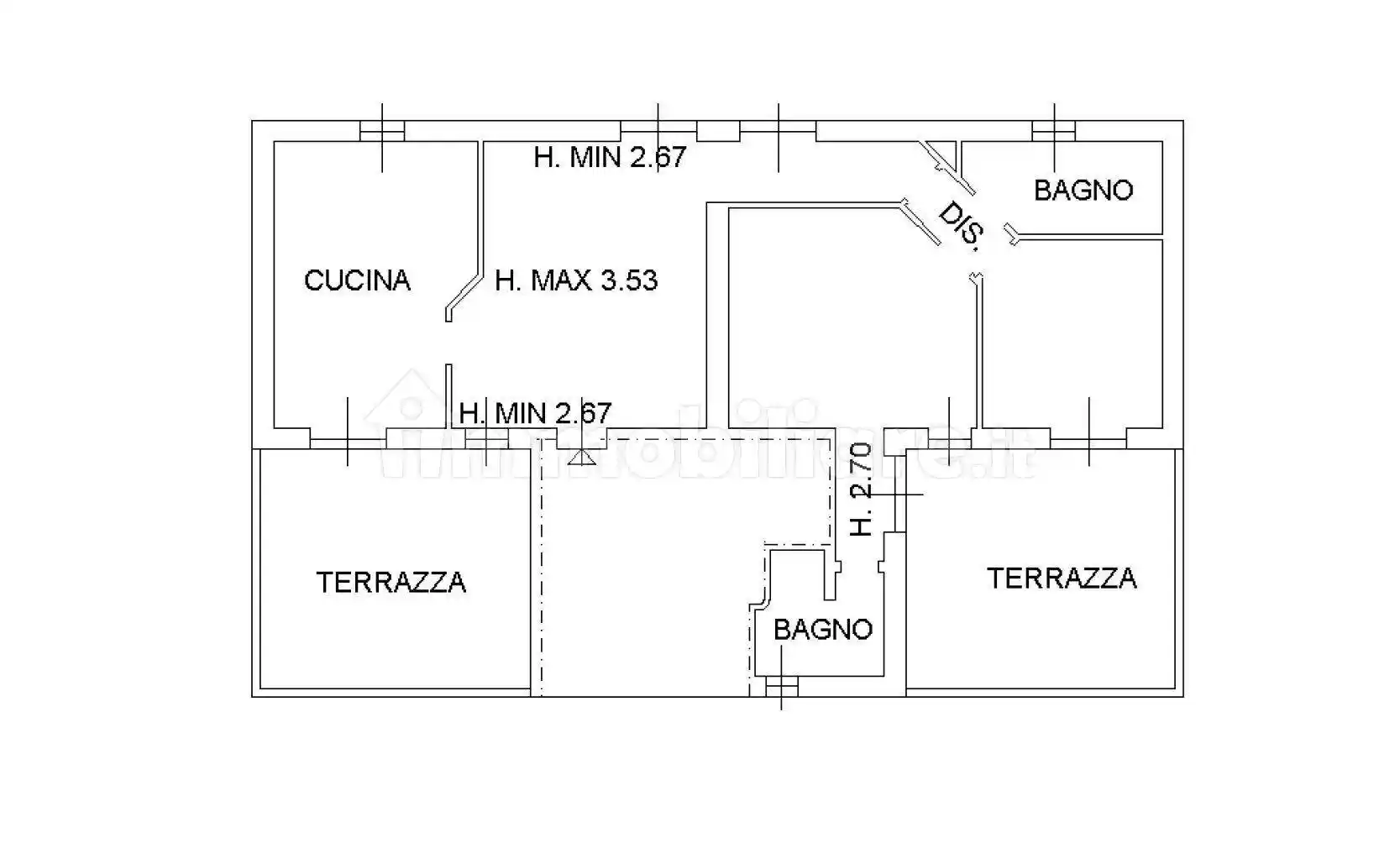 Attico - Mansarda in vendita a Crema