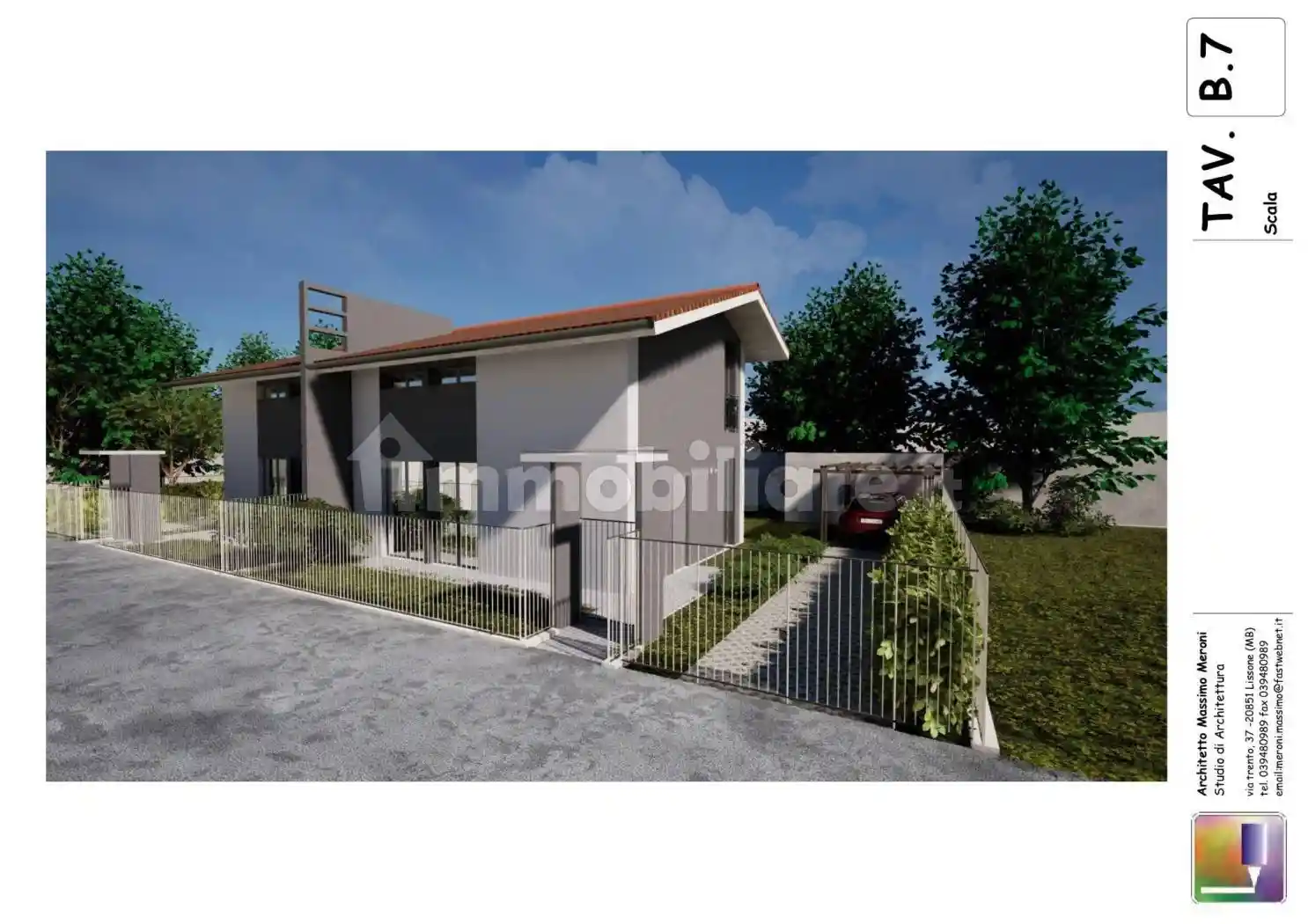 Villa in vendita a Roncello