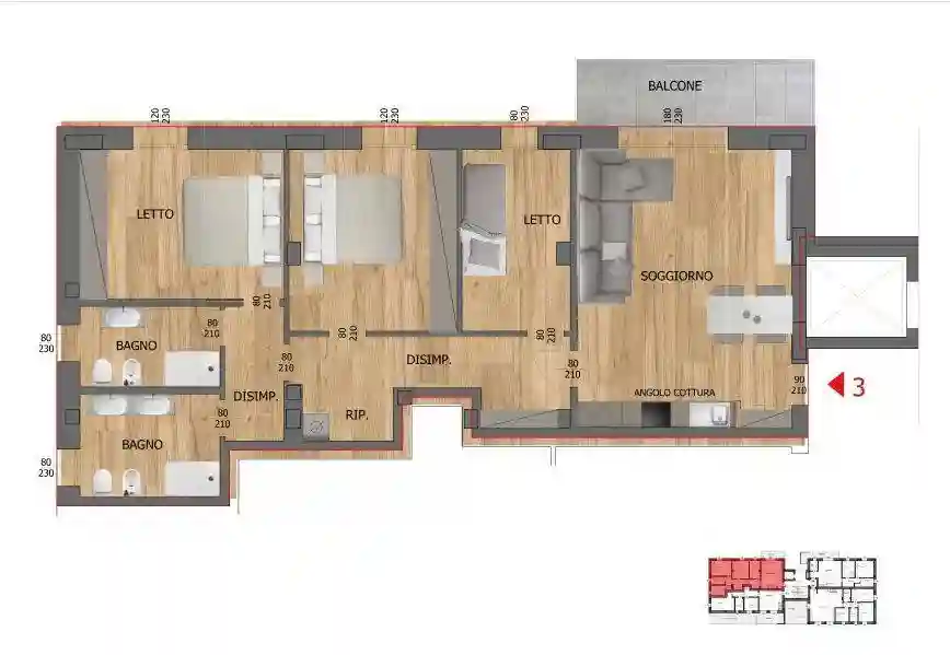 Appartamento - foto 3