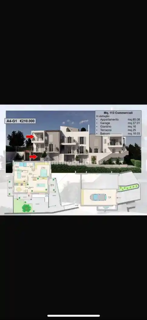 Appartamento in vendita a Belvedere Ostrense