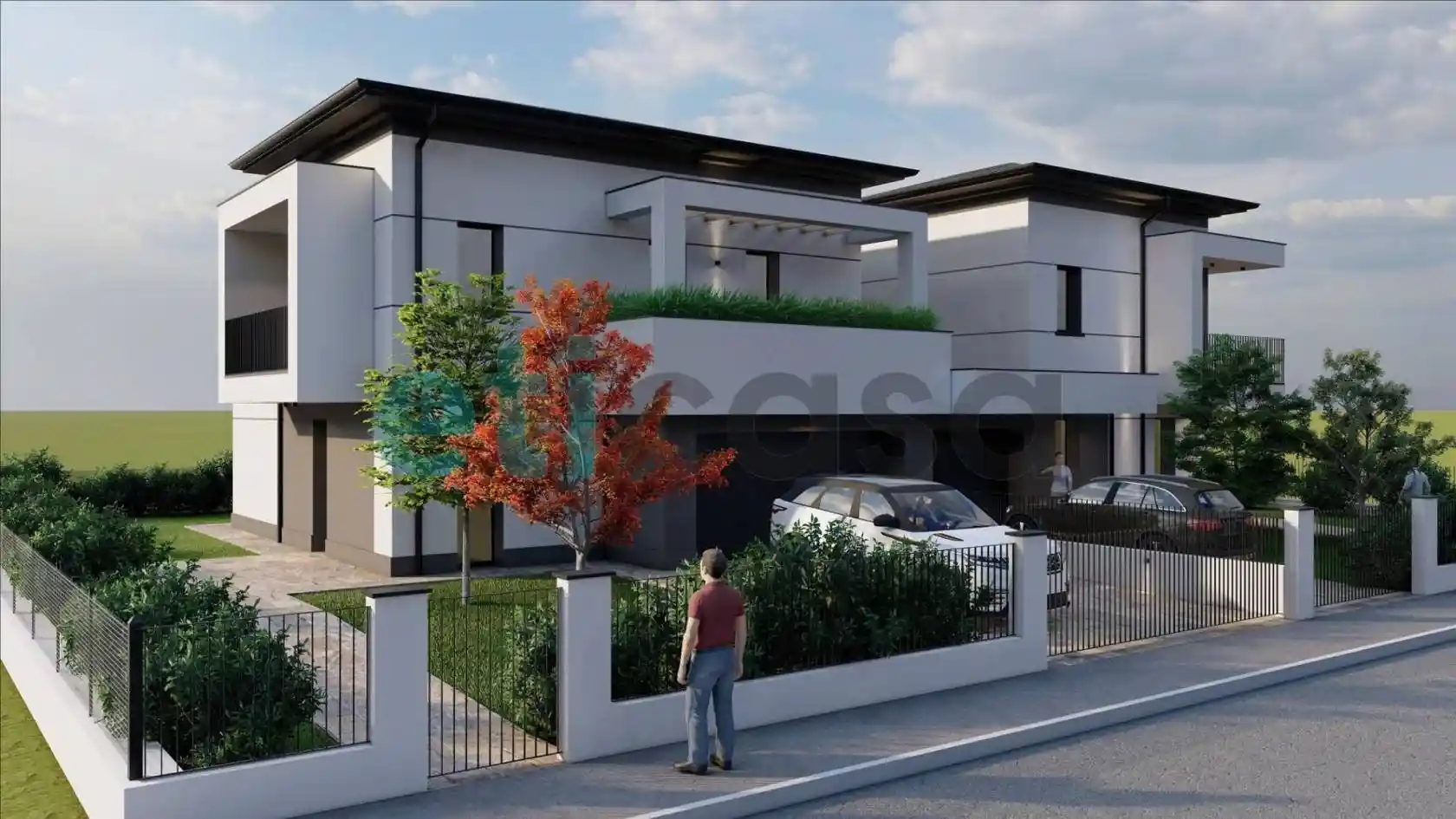 Villa bifamiliare via Salvo d'Acquisto , Piacenza, Pittolo, Piacenza - foto 5