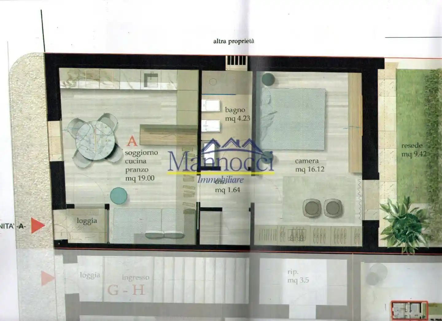 Appartamento in vendita a Cascina