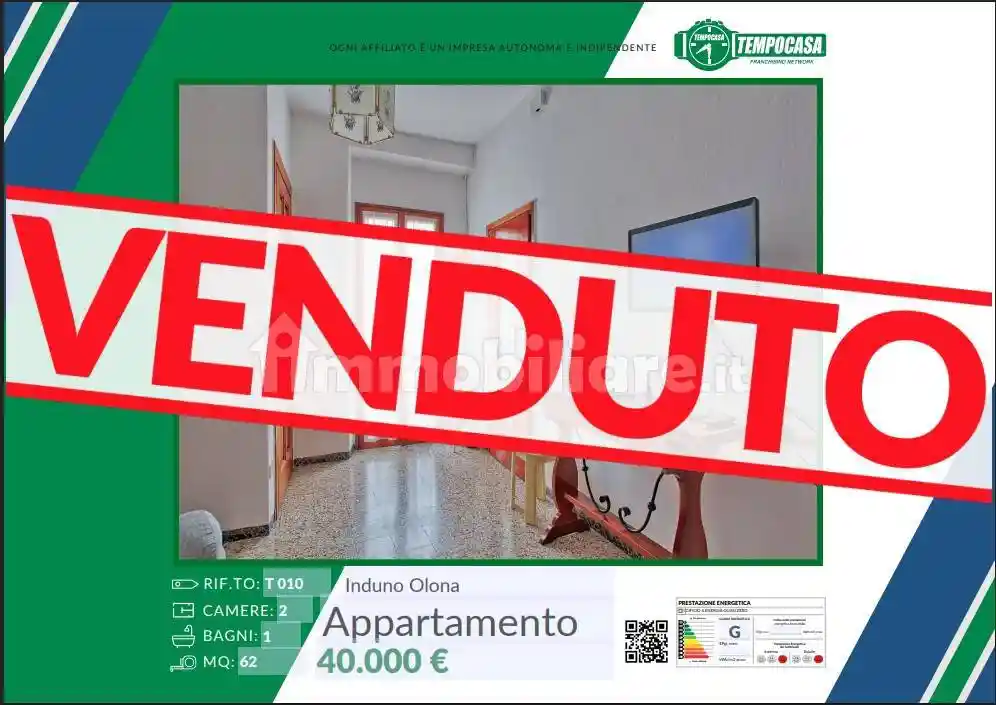Appartamento in vendita a Induno Olona