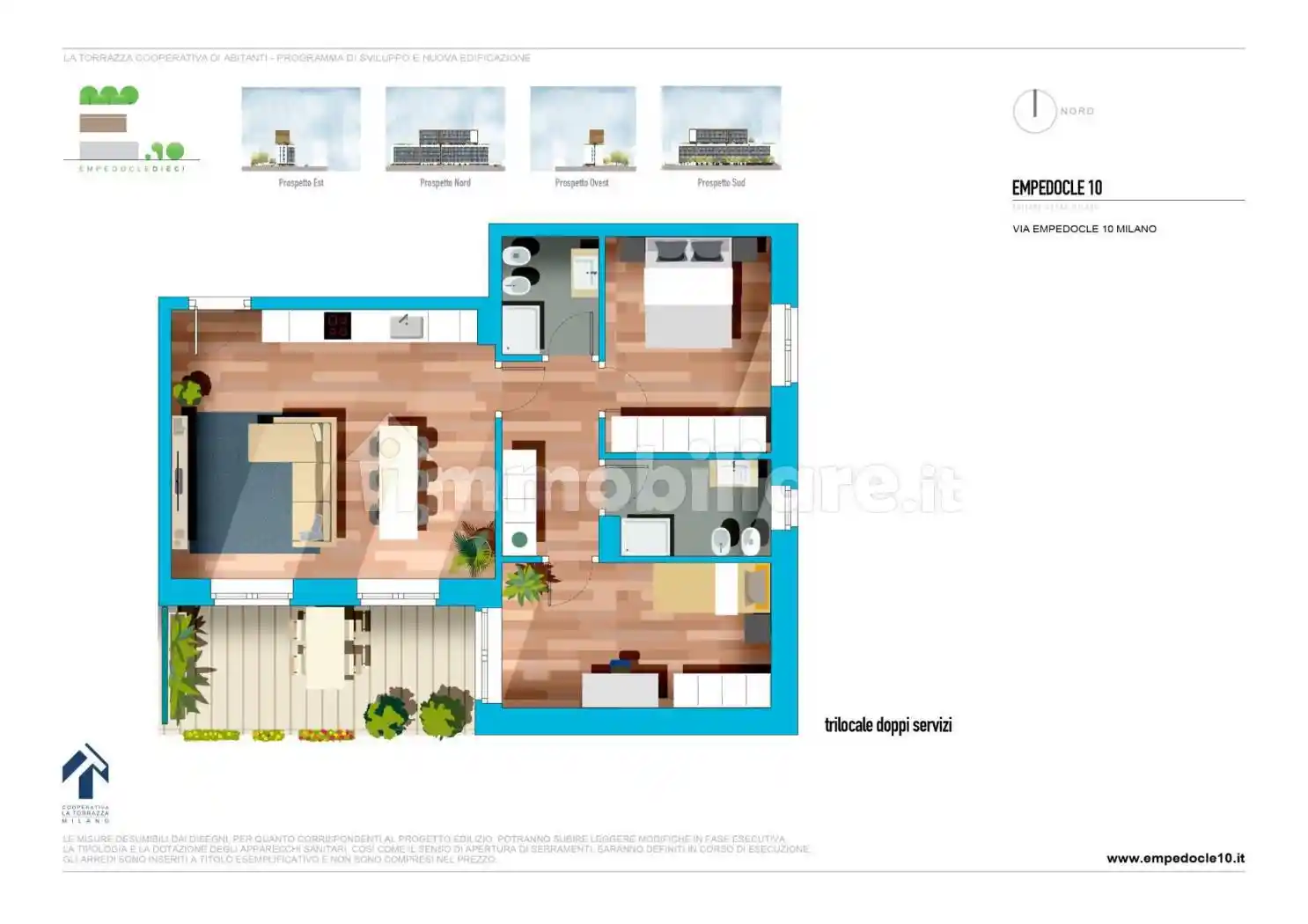 Trilocale via Empedocle 10, Villa San Giovanni, Milano - foto 2