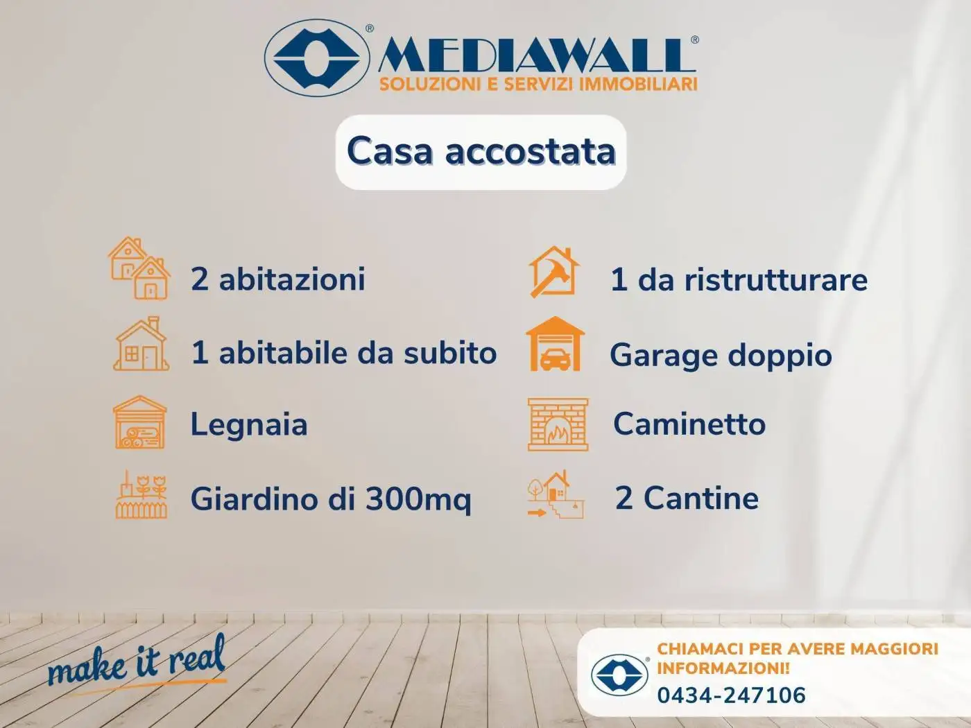 Villa a schiera 5 locali, Centro, Arba - foto 2