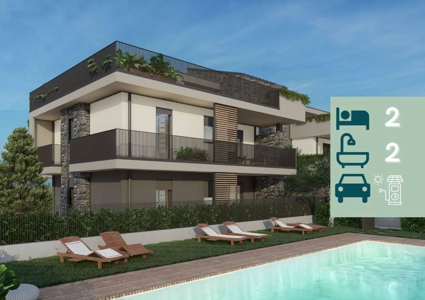 Appartamento in affitto a Lazise