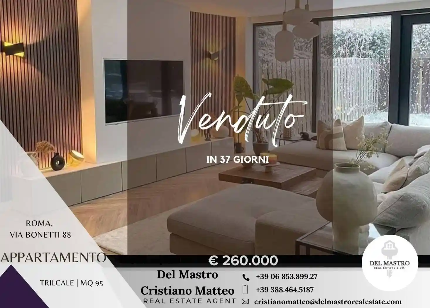 Appartamento in vendita a Roma