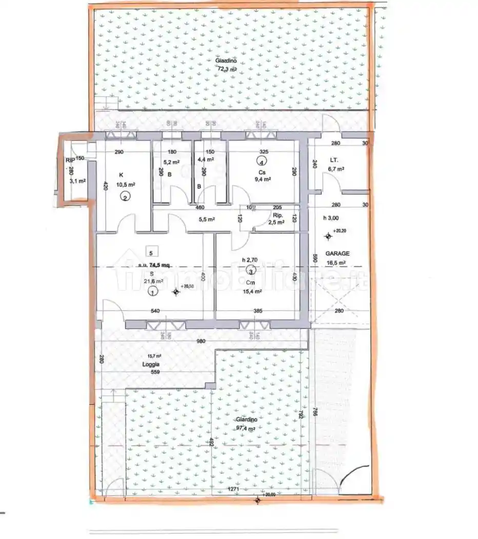 Appartamento in vendita a Collesalvetti
