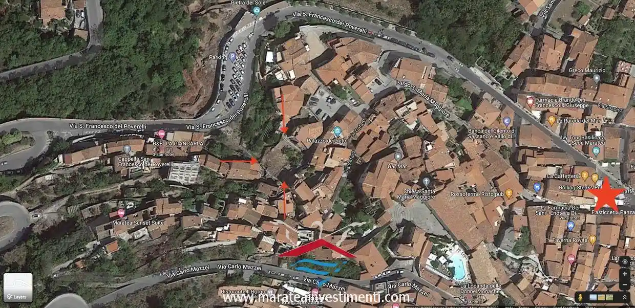 Terratetto unifamiliare via Prazza Inferiore, Centro, Maratea - foto 2