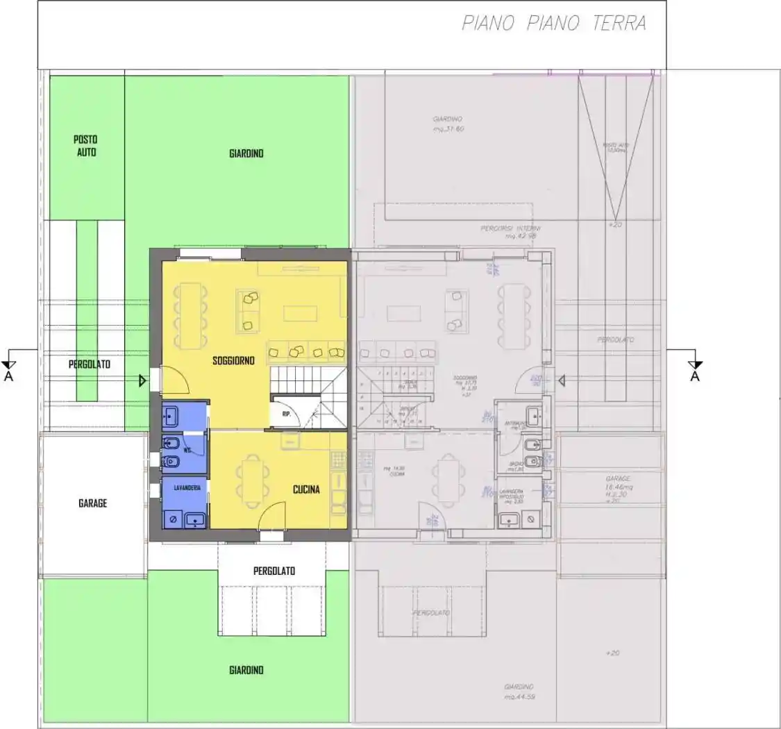 Villetta a schiera in vendita a Cascina