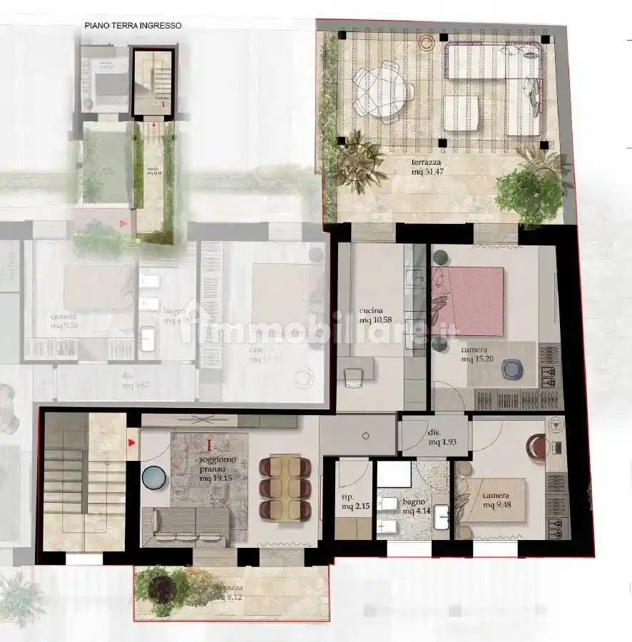 Appartamento in vendita a Cascina