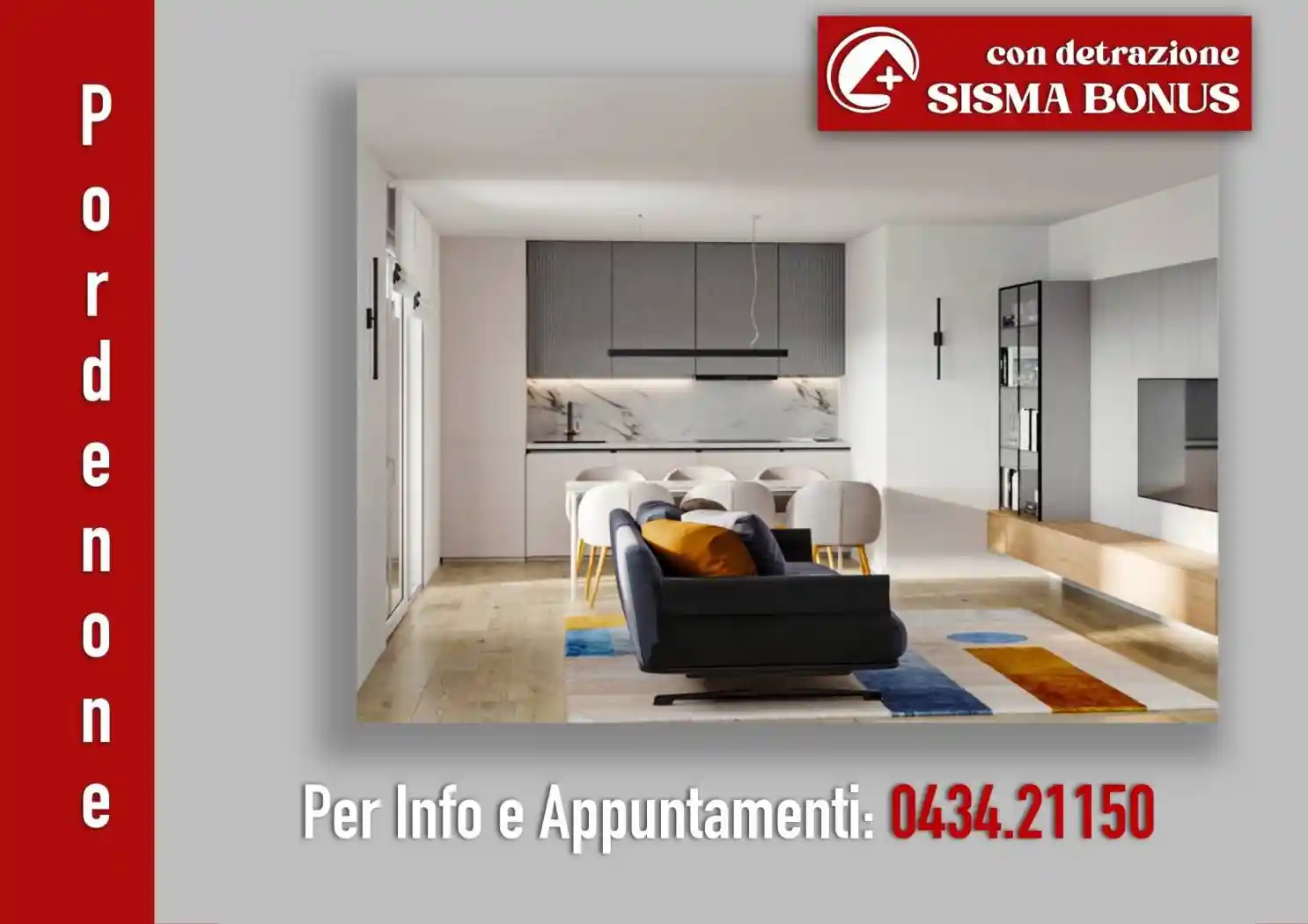 Appartamento in vendita a Pordenone