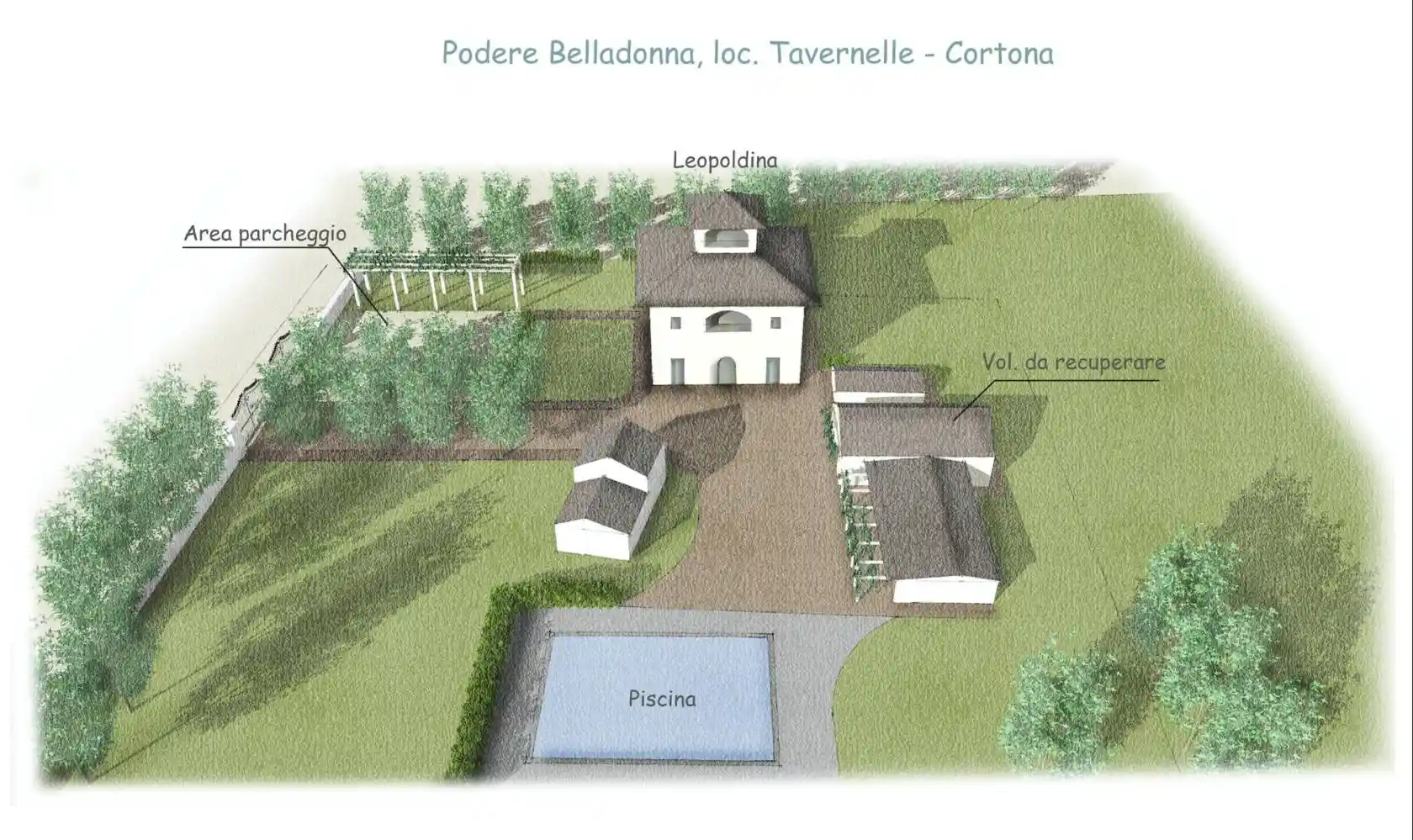 Villa in vendita a Cortona