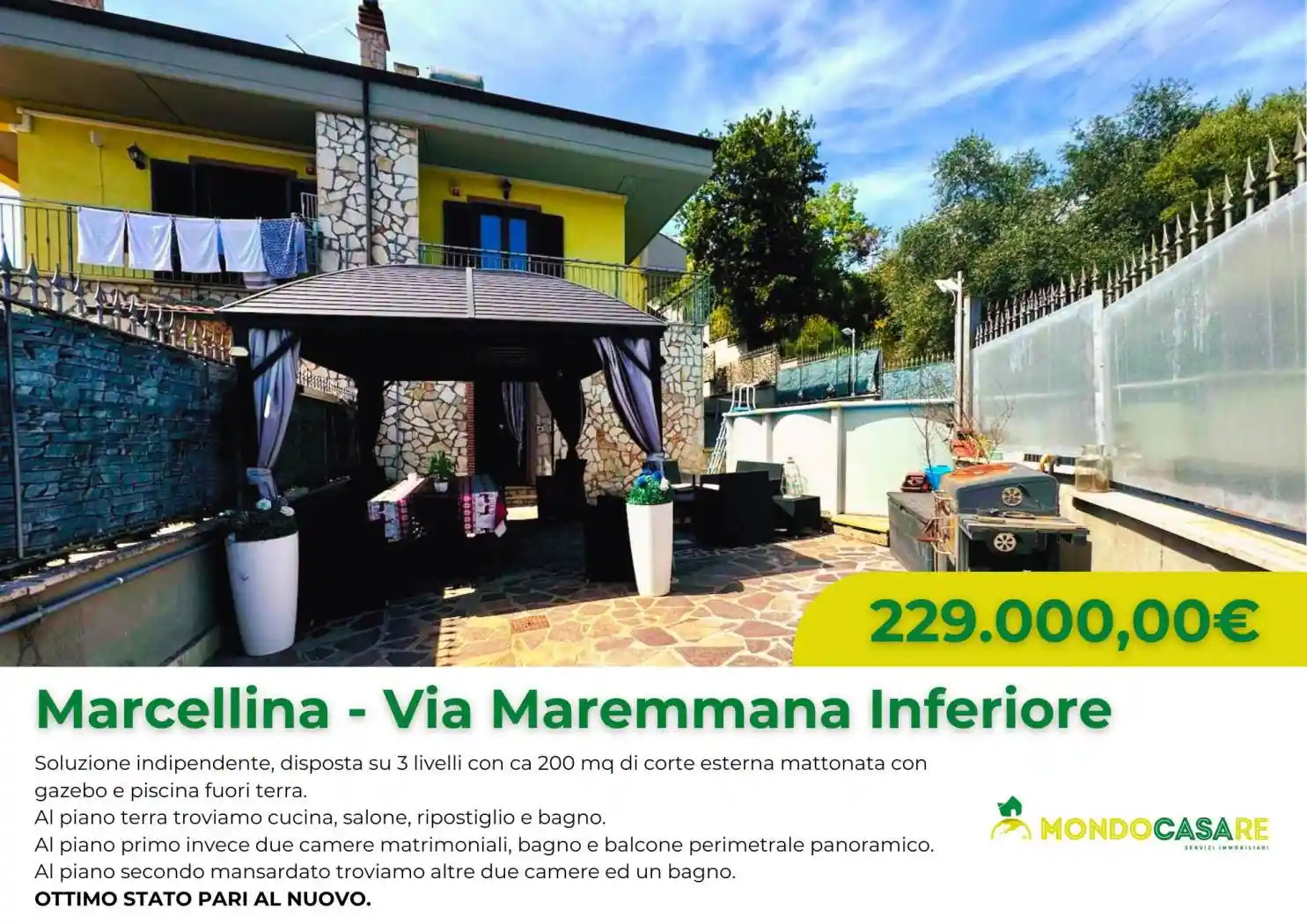 Villa in vendita a San Polo dei Cavalieri