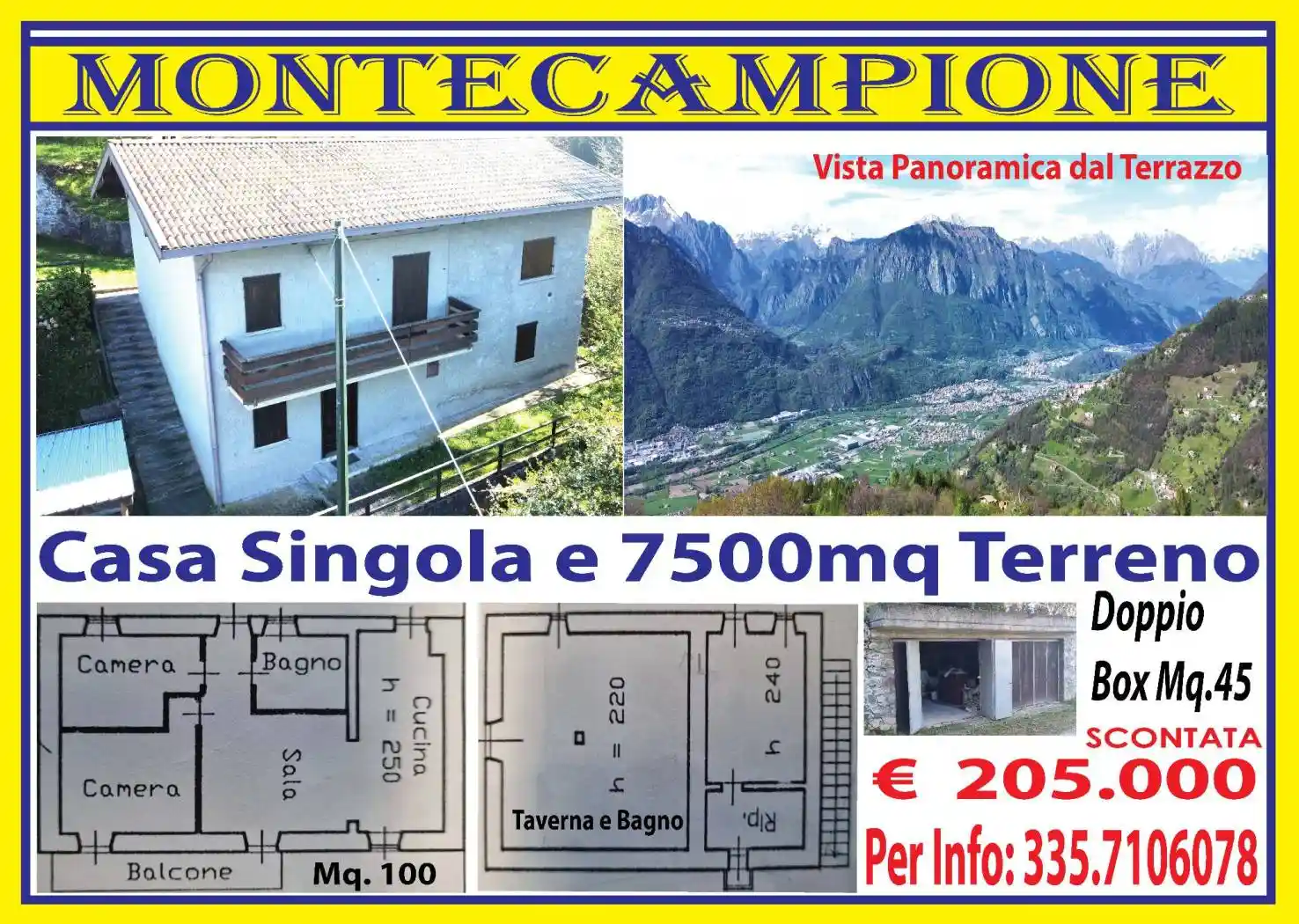 Villa in vendita a Pian Camuno