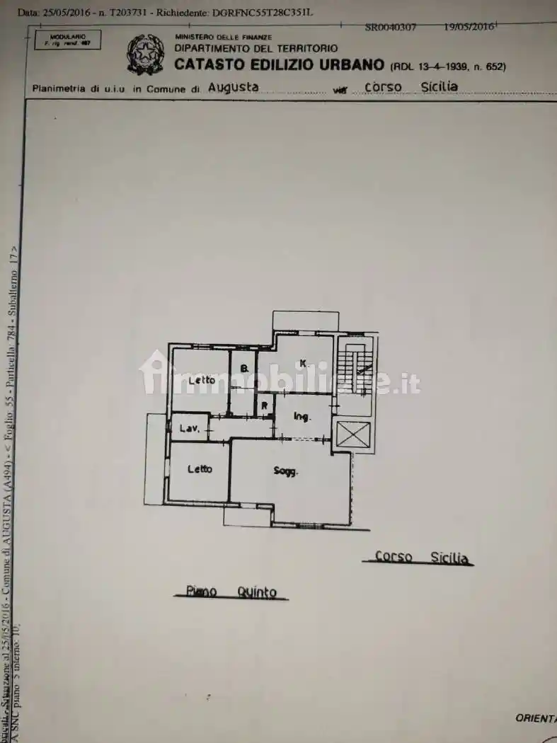 Appartamento in vendita a Augusta