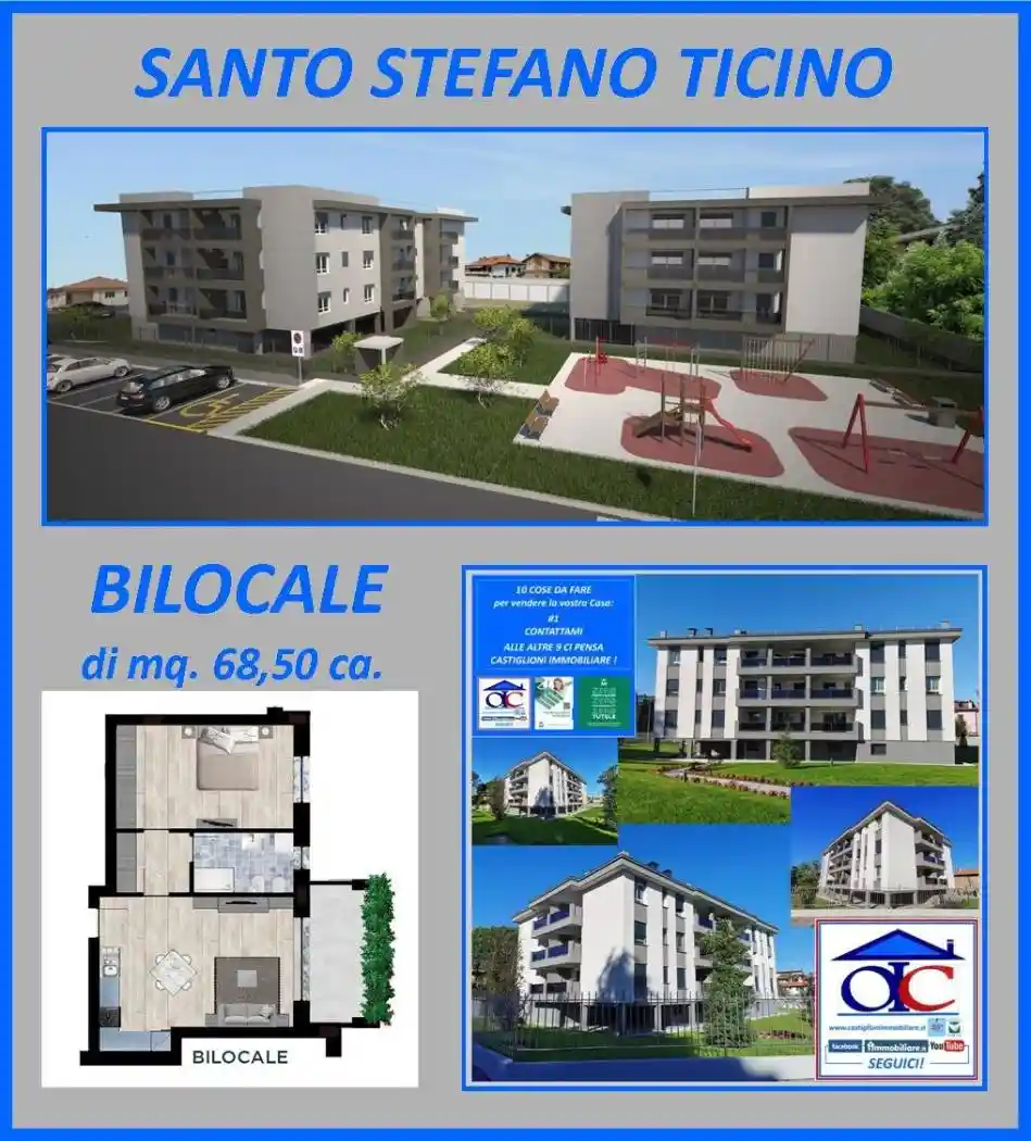 Appartamento in vendita a Santo Stefano Ticino